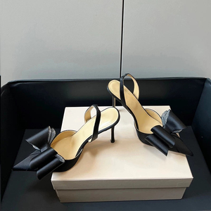 Zapatos de tacón de aguja con tira trasera para mujer, estilo stiletto, de moda. - Product Image 3