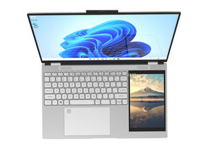 Laptop Aziendale a Doppio Schermo 15.6'' + 7'' Touch Screen Intel N95 <span class=keywords><strong>16GB</strong></span> <span class=keywords><strong>RAM</strong></span> Windows 11 Pro Computer <span class=keywords><strong>Portatile</strong></span> - Product Image 3