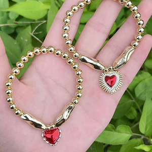 <span class=keywords><strong>Bracelet</strong></span> en perles de cuivre CH-LAT0443 avec breloque éléphant/carotte <span class=keywords><strong>bracelet</strong></span> poivre plaqué or chaîne <span class=keywords><strong>girafe</strong></span> émail bijoux en gros - Product Image 3