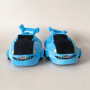 Femme Femme Femme Dames Hommes Hommes Velours Doux Intérieur Maison Peluche Anti-dérapant Jouet Sports Racing Car Pantoufles Bottes Booties - Product Image 1