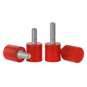 Tornillos Recubiertos de Poliuretano, Tornillos con Cabeza de Goma, Soporte Cilíndrico de Goma para Aislamiento de Vibraciones para Motores Diésel - Product Image 3