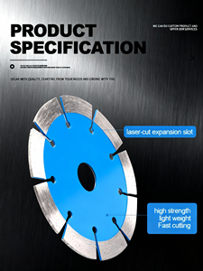 5 Inch Industrial OEM Hot-pressing Process <strong>Segmented</strong> Fast <strong>Cut</strong> Marble <strong>Granite</strong> Diamond Circular Saw <strong>Blade</strong> Power Tool Accessories - Product Image 1