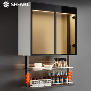 Organisateur de placard supérieur SH-ABC, système de rangement de cuisine, armoires rabattables, armoires de cuisine anti-pincement - Product Image 2