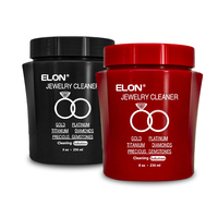 Kit de nettoyage pour bijoux en or et platine, liquide nettoyant pour or 236ML 248ML, pour bijoux précieux