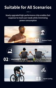 Gafas Inteligentes Deportivas con IA y Cámara, <span class=keywords><strong>Audio</strong></span> de Oreja Abierta, <span class=keywords><strong>Traducción</strong></span> en Tiempo Real, Gafas de Sol con IA para Ciclismo, Correr y Senderismo - Product Image 5