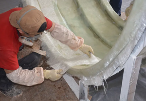 Fangxin Sợi Thủy Tinh Nhựa Thuyền Tay Nằm lên Mat Từ Trung Quốc Nhà Máy Không bão hòa <span class=keywords><strong>Polyester</strong></span> Nhựa Sợi Thủy Tinh Nhựa - Product Image 3