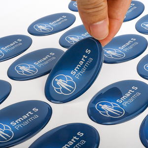 Custom Printing Crystal Bubble Doming Decals Manufacturer UV Stable Polyurethane logo 3D Gel <strong>Domed</strong> <strong>Labels</strong> Epoxy Resin Stickers - Product Image 1