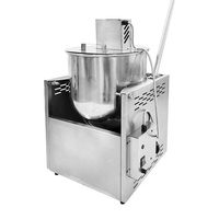 Machine à Popcorn Commerciale Automatique Entièrement Sphérique en Forme de Papillon, à Gaz, en Acier Inoxydable, 36V et Moins