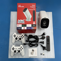 Projecteur de Jeux Hotsale P30MAX 2-en-1 Android 720P 1080P Prêt pour la 3D, Vidéoprojecteur Portable pour Cinéma Maison et Jeux