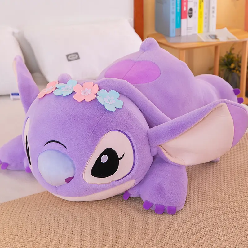 โกหกStitchของเล่นตุ๊กตาหมอนStitch Angelตุ๊กตาสัตว์ของเล่นLilo & Stitch Plushของเล่นAngelตุ๊กตายัดไส้หมอนLiloตุ๊กตา