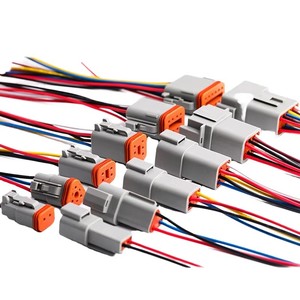 ชุดสาย<span class=keywords><strong>ไฟ</strong></span>รถยนต์แบบ IP67กันน้ำได้ขั้วต่อ <span class=keywords><strong>Yazaki</strong></span> IATF16949 UL ROHS JST - Product Image 1
