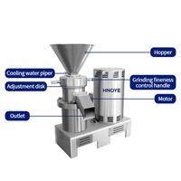 Machine à broyer le beurre de cacahuètes en acier inoxydable pour la transformation des noix