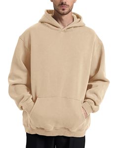 Fabrication de sweats à capuche en gros, logo personnalisé, polaire, polyester, coton, poids lourd, surdimensionné, homme, femme, unisexe - Product Image 3