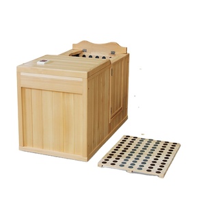 Offre Spéciale <span class=keywords><strong>Grand</strong></span> sauna <span class=keywords><strong>maison</strong></span> baril de <span class=keywords><strong>cèdre</strong></span> sauna et hammam combinés en bois Thermomètre Et Hygromètre - Product Image 1