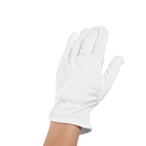 Gants en coton blanc de qualité supérieure pour fanfare et bijoux de travail de cérémonie Gants de jardin et équipement de protection - Product Image 1