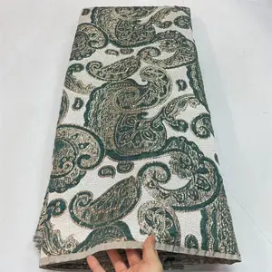 Phong Cách Châu Âu Sang Trọng Lấp Lánh, Sợi Nhuộm Hoa Thương Hiệu G + Vải Thổ Cẩm Vải Jacquard Cho Túi Và Mũ/