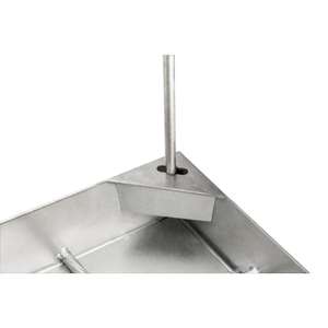 강력한 다용도 하이 퀄리티 <span class=keywords><strong>700mm</strong></span> 사각 201 304 316 스테인레스 스틸 보이지 않는 매입 맨홀 커버 - Product Image 4