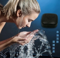Vente en Gros Savon Naturel Fait Main Shungite Pour Bain Savon Nettoyant