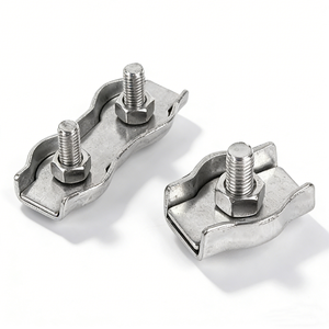 <span class=keywords><strong>Clip</strong></span> de fixation <span class=keywords><strong>pour</strong></span> câble en acier inoxydable poli à double rainure <span class=keywords><strong>pour</strong></span> suspension de meubles et murs-rideaux en <span class=keywords><strong>verre</strong></span> - Product Image 1