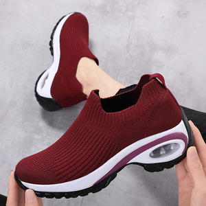 <span class=keywords><strong>Chaussures</strong></span> de course décontractées et polyvalentes pour femmes <span class=keywords><strong>2023</strong></span>, <span class=keywords><strong>chaussures</strong></span> respirantes en maille tissée, <span class=keywords><strong>chaussures</strong></span> paresseuses à pédale unique, <span class=keywords><strong>chaussures</strong></span> de sport - Product Image 5