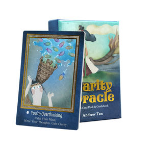 Üretici oracle et <span class=keywords><strong>tarot</strong></span> personnaliss özelleştirilmiş baskı ile tasarım her iki tarafın oracle güverte <span class=keywords><strong>tarot</strong></span> rehber - Product Image 2