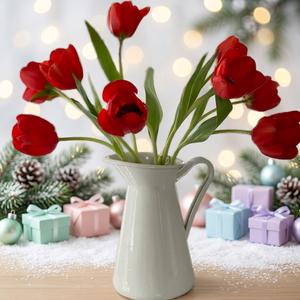 Vase à fleurs moderne en acier inoxydable SUS304 fait main, centre de table pour la maison ou un anniversaire - Product Image 6
