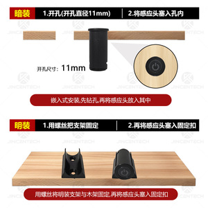 12V Human Body Induction <b>Switch</b> LED <b>Light</b> Strip Touch <b>Door</b> Control Infrared Sensor - Product Image 5