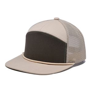 Gorra de camionero de 7 paneles con logotipo personalizado de nuevo diseño, gorra de camionero de alta calidad con cuerda - Product Image 4