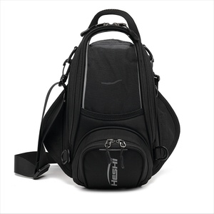 Sac de réservoir de moto 35L en polyester avec fermeture à cordon, portable, multifonction, pour navigation, rangement de voyage, siège arrière, sacoche de queue - Product Image 1