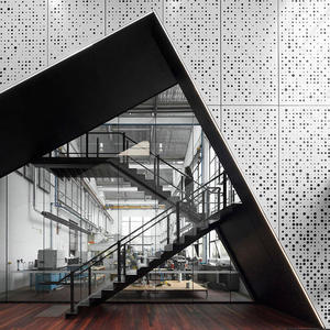 Panel de Revestimiento de Fachada de Aluminio Perforado Moderno AGITUFF, Revestimiento de Fachada Anodizado, Decoración Exterior de Edificios, Solución Total para - Product Image 1