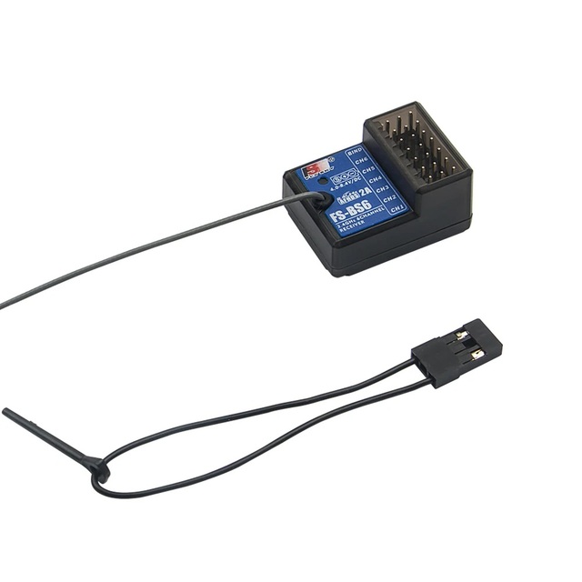 FlySky FS-BS6 2.4GHz 6CH AFHDS 2A Receiver PWM Output with Gyroscope Function for RC Car Boat G677