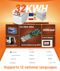 ระบบกักเก็บพลังงานภายในบ้าน 51.2v 628Ah 30kWh 32kWh ชุดแบตเตอรี่ลิเธียมไอออน 30kWh 20kWh แบตเตอรี่ Lifepo4 ระบบพลังงานแสงอาทิตย์แบบออฟกริด - Product Image 4