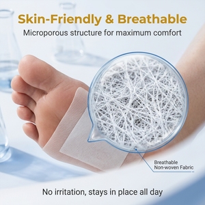Fabrication OEM, étiquette personnalisée, patch pour les pieds au venin d'abeille, patchs détoxifiants pour les pieds, patchs adhésifs au venin d'abeille pour un nettoyage en profondeur et un meilleur sommeil - Product Image 4