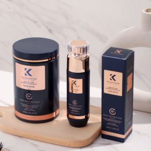 Meilleure vente 100ml d'huile capillaire brillante au collagène et à la biotine Caractéristiques réparatrices bio nourrissantes pour les <span class=keywords><strong>cheveux</strong></span> Traitement magique pour les <span class=keywords><strong>cheveux</strong></span> moelleux - Product Image 5