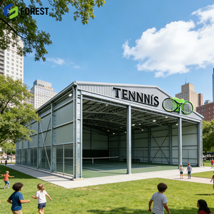 Innovador Complejo Deportivo Metálico para Actividades Comunitarias, Centro de Entrenamiento Profesional, Alquiler Comercial para Deportes Escolares - Product Image 1