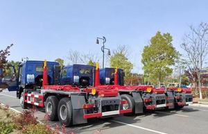 18 ton kait pengangkat sistem hidrolik gulungan lengan otomatis tipe truk muatan sampah - Product Image 4