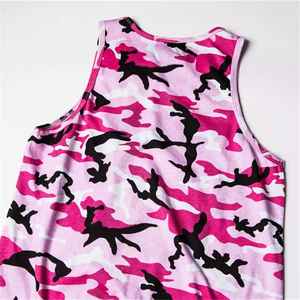 Camiseta Deportiva Personalizada OEM para Fisicoculturismo, Camiseta sin Mangas de Algodón para Correr, Gimnasio, Camuflaje, para Hombre - Product Image 4