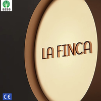 Enseigne publicitaire LED en acrylique extérieure personnalisée, boîte lumineuse rotative pour les entreprises, la maison, les voitures, les taxis, les magasins, les lettres, la signalétique, le logo