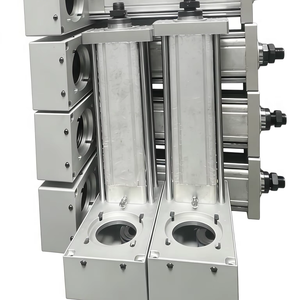 Actionneurs linéaires télescopiques électriques robustes en acier inoxydable à haute force avec vis à billes et moteur à tige de servomoteur - Product Image 1