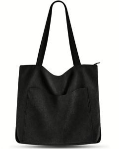 Corduroy Tote Bag for Women Hobo Crossbody Bag <b>Purse</b> Shoulder Handbags Satchel Bag - Product Image 1