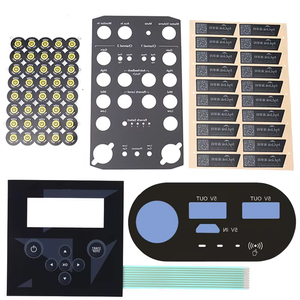 Teclado de Membrana Duradero con 4 Botones, Diseño Personalizado, Fabricación a Bajo Precio y MOQ Bajo - Product Image 1