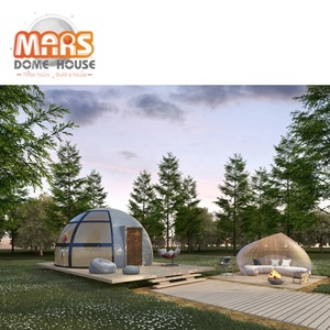 Casas Domo Prefabricadas de Fibra de Vidrio Resistentes <span class=keywords><strong>a</strong></span> la Nieve, Duraderas y Pequeñas, para Hoteles al Aire Libre - Product Image 3