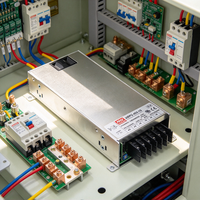 Modul Catu Daya AC DC Universal Tipe Tertutup Meanwell HRPG-450-15 15V 30A yang Dapat Disesuaikan