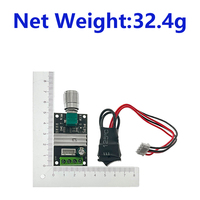 Contrôleur de moteur CC OKY3496-6, PWM réglable, réversible, interrupteur de commande, 6V 12V 24V 3A, régulateur de vitesse à haute efficacité, sans bruit