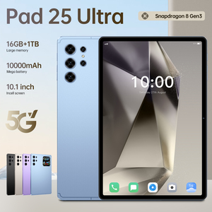 Cao Cấp <span class=keywords><strong>Pad</strong></span> 25 Siêu 10.1 "UHD Máy Tính Bảng Cho Trẻ Em 5G + Wifi6 Android Tablet PC 16MP + 32MP Tuyệt Vời Cho Giáo Dục Giải Trí - Product Image 4
