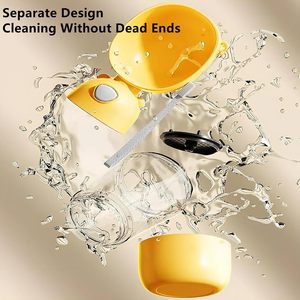 Muestra gratis 32oz 3 en 1 botella de agua de viaje a prueba de fugas para perros humanos cuencos de agua de comida desmontables de pared única - Product Image 4