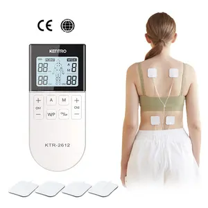 Portable Electrotherapy Wired Electrode Pads Tens&Ems Machine Muscle Stimulator Body Pain Relief Machine Tens Unit