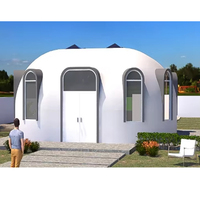 Maison préfabriquée en forme d'igloo, écologique, imperméable, facile à assembler, pour les lieux de villégiature