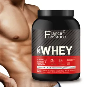 COOKIES CREAM Flavor Whey Protein Powder Healthcare workout supplement muscle building whey powder