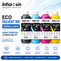 Encre éco-solvant 1L CMYK pour Epson I3200 XP600 DX5 DX7 pour impression de posters extérieurs et publicité de rue